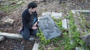 026 Zahájení čištění a dokumentace náhrobků na hřbitově ve Svatoboru    